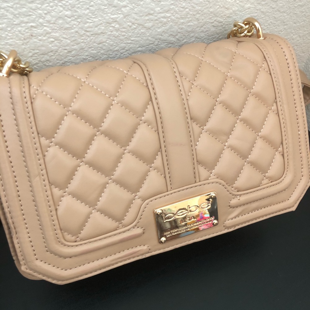 BeBe Marie quilted crossbody handbag